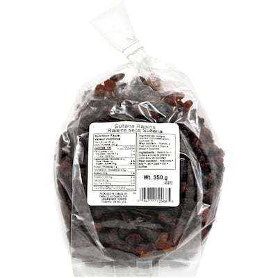 Johnvince Foods Sultana Raisins $15.00/1kg $6.81/1lb