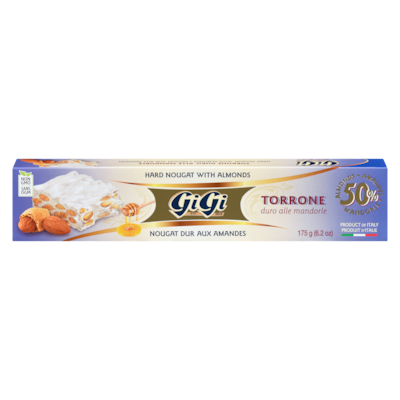 Gigi Brand Torrone 175 g, $3.42/100g