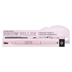 Clean Fresh Brow Filler Pomade Eyebrow Pencil, Dark Brown - 600