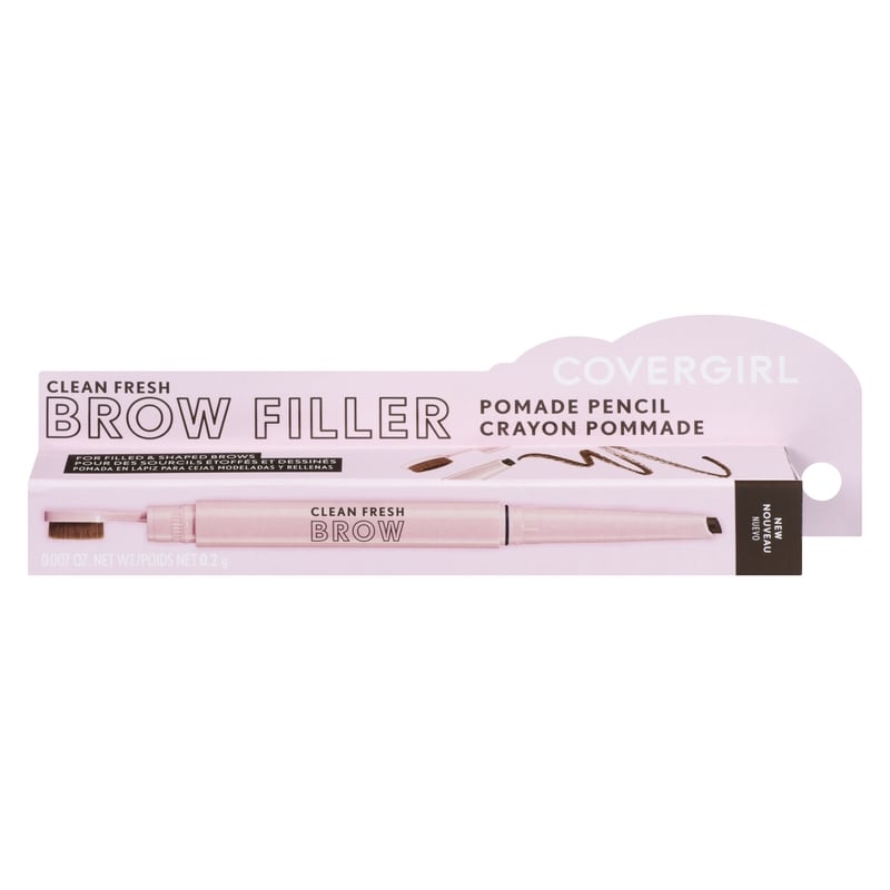 Clean Fresh Brow Filler Pomade Eyebrow Pencil Medium Brown - 500