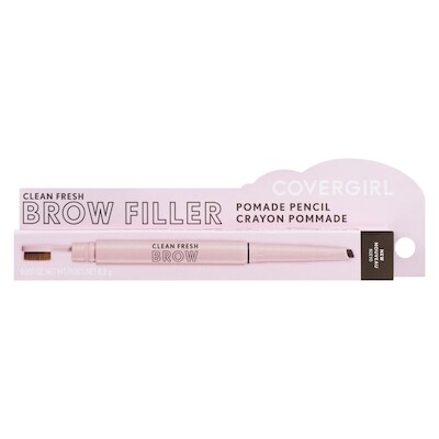Clean Fresh Brow Filler Pomade Eyebrow Pencil Medium Brown - 500