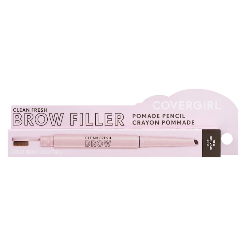 Clean Fresh Brow Filler Pomade Eyebrow Pencil Medium Brown - 500