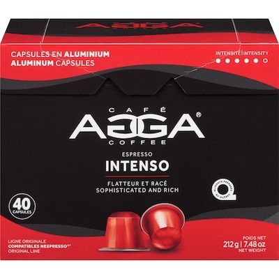Agga Capsules intenso flatteur et racé 212 g, 10,85 $/100g