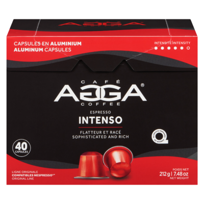 Agga Capsules intenso flatteur et racé 212 g, 10,84 $/100g
