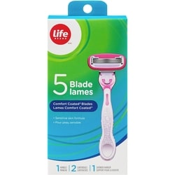 5 Blade Comfort Coated Razor