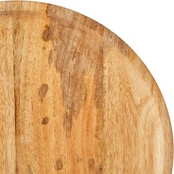Plateau rond Corail en bois de manguier | UK