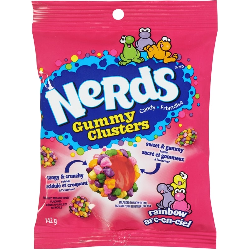 Nerds Gummy Clusters Candy Rainbow