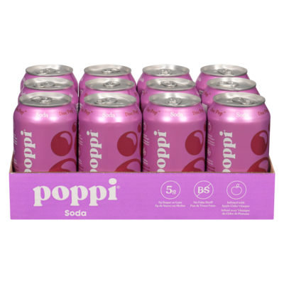 Poppi Doc Pop Can 12-Pack 12x355.0 ml, $0.66/100ml