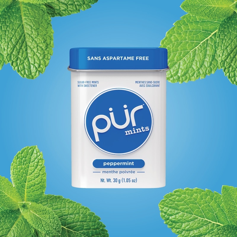 Aspartame Free, Sugar-Free, Natural Peppermint Flavoured Mints