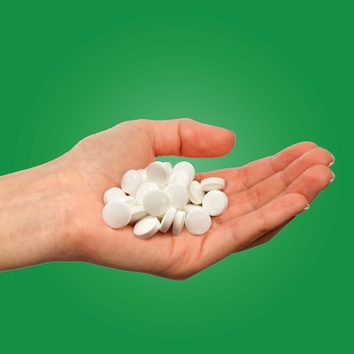 Menthes Sans Aspartame, Sans Sucre, au Goût Naturel Menthe Verte
