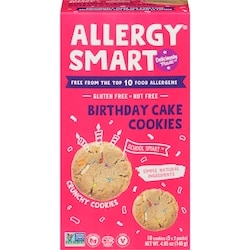 Allergy Smart Birthday Cake Cookies 140 g, $3.57/100g