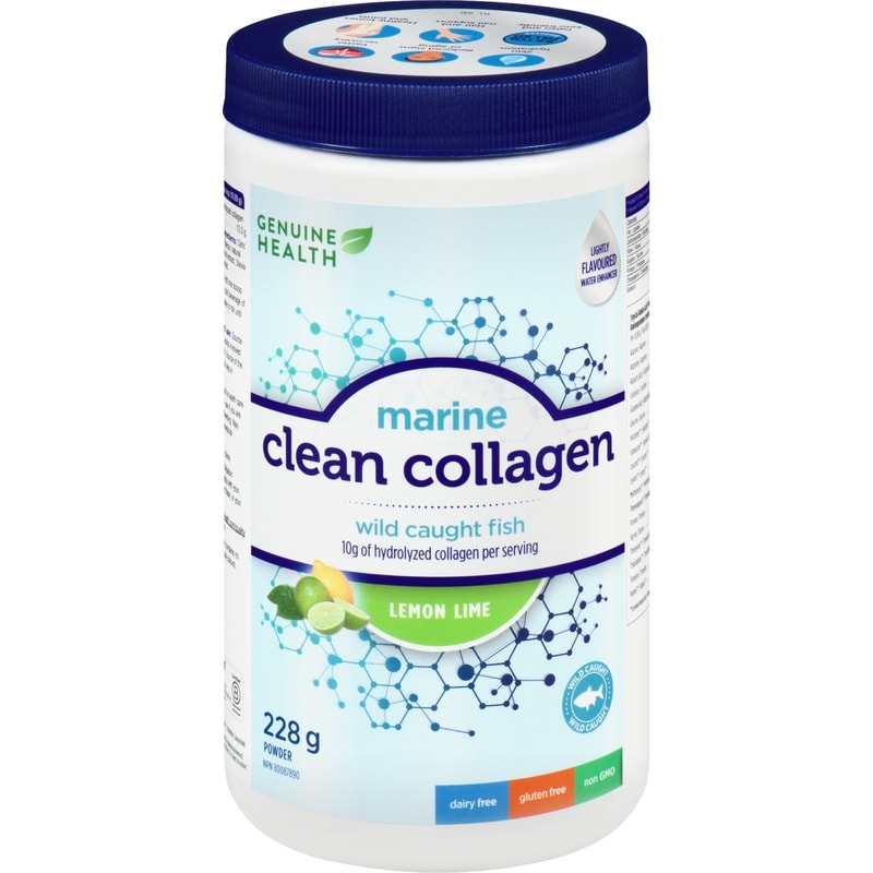 Marine Clean Collagen Powder Lemon Lime