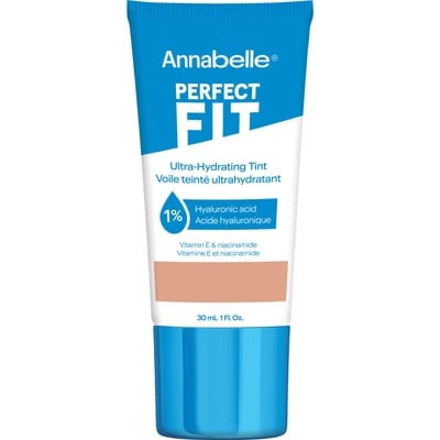 Annabelle Perfect Fit Ultra-Hydrating Tint With 1% Hyaluronic Acid, Niacinamide, Caffeine And Vitamin E Light 30 ml, $46.63/100ml