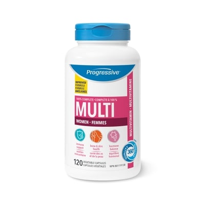 Progressive Women's Multivitamin Capsules 120 ea, $0.47/1ea