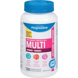 Progressive Multi multivitamine femmes 120 ea, 0,47 $/1ch