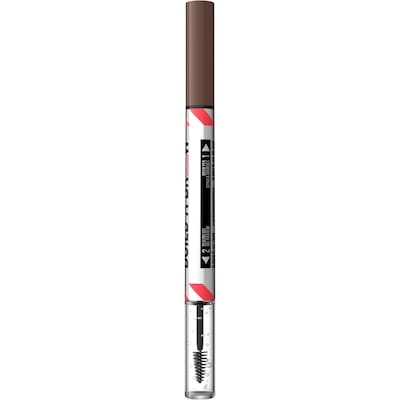 Maybelline Build-a-brow 2 en 1 de maybelline new york pour des sourcils fournis en 2 étapes faciles brun moyen 1.4 ml, 1 356,43 $/100ml