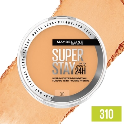 Maybelline Super Stay 24 Hour Hybrid Powder Foundation, Waterproof, Vegan, Mattifying 310 6 g, $274.83/100g