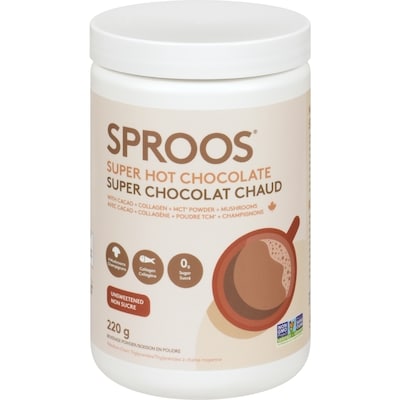 SPROOS Beverage Powder Super Hot Chocolate 220 g, $16.36/100g