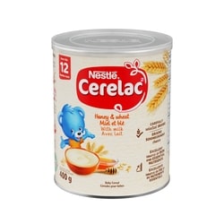 Nestlé Gerber CERELAC Honey & Wheat With Milk Baby Cereal 400 g, $2.75/100g