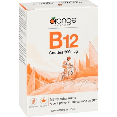 B12 gouttes 500 mcg