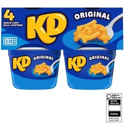 Kraft Bols-goûters de macaroni et fromage original 232 g, 3,23 $/100g