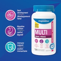 Progressive Prenatal Multi Capsules - 120 ea | Dominion Stores of