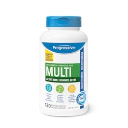 Progressive Multi Multivitamin Active Men 120 ea, $0.47/1ea