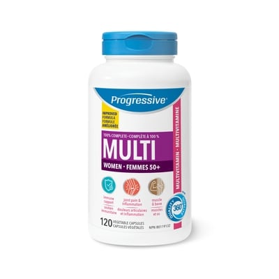 Progressive Multivitamin For Women 50+ Capsules 120 ea, $0.47/1ea