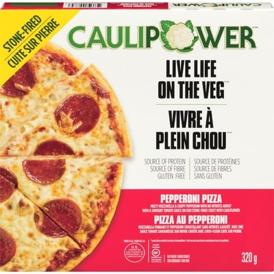Caulipower Pepperoni Pizza 320 g, $4.22/100g