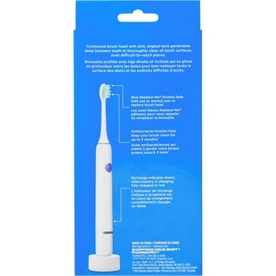 Brosse à dents électrique rechargeable sonique