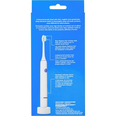 Brosse à dents électrique rechargeable sonique