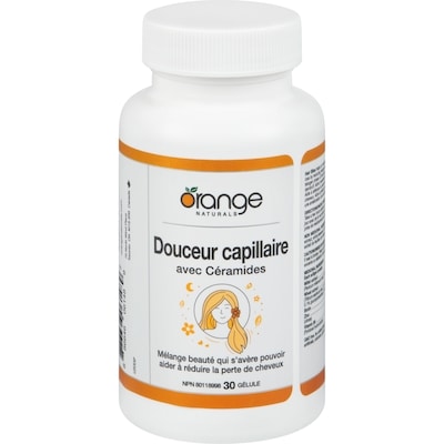 Orange Naturals Douceur capillaire avec céramides 30 ea, 1,60 $/1ch
