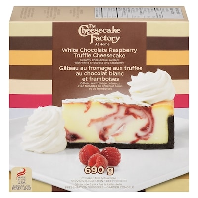 The Cheesecake Factory Cheesecake Factory White Chocolate Raspberry Truffle Cheesecake 690 g, $3.62/100g