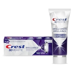 Crest Dentifrice violet blanchissant crest 3d white brillance, menthe lumineuse 85 ml, 9,99 $/100ml