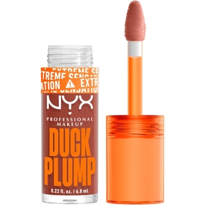 Nyx Brillant à lèvres haute pigmentation duck plump, gloss repulpant, 05 brown of applause 7 ml, 242,71 $/100ml