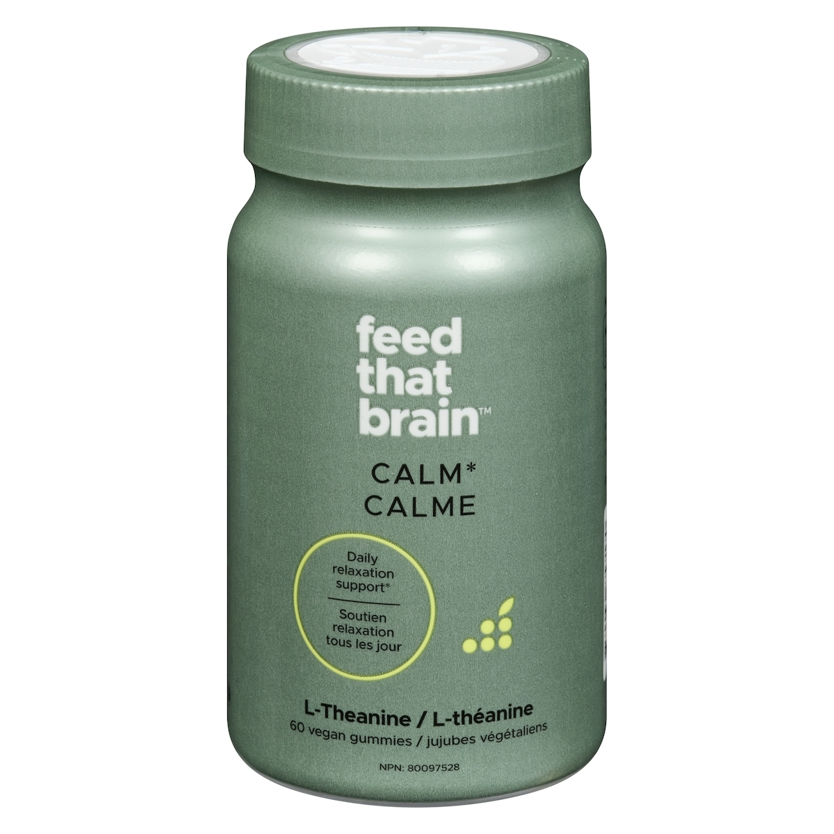FEED THAT BRAIN Anti-Stress Gummy Calm Banana Blueberry Smoothie