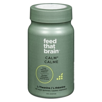 FEED THAT BRAIN Anti-Stress Gummy Calm Banana Blueberry Smoothie 60 ea, $0.40/1ea