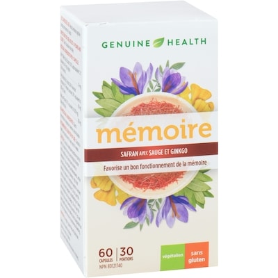 Mémoire, safran et ginkgo biloba