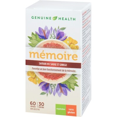 Mémoire, safran et ginkgo biloba