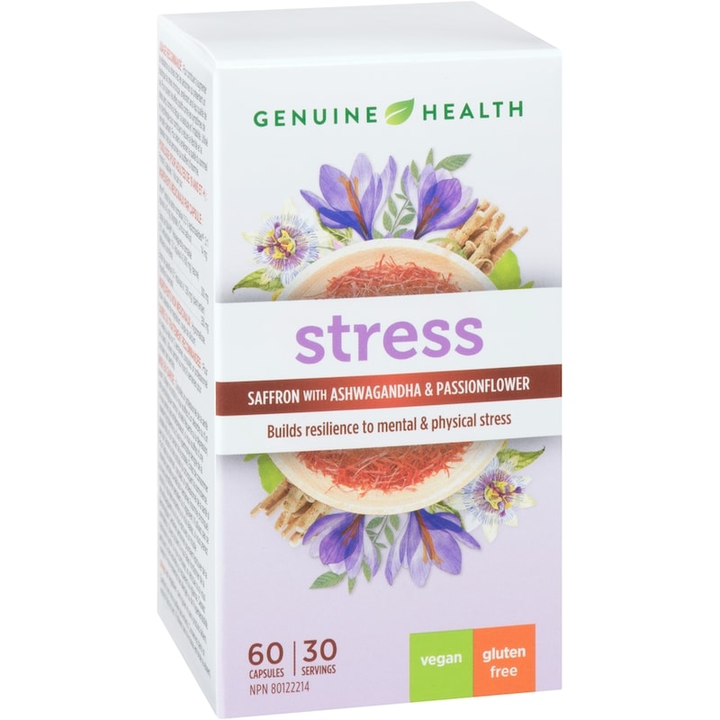 Stress Supplement, Saffron & Ashwagandha