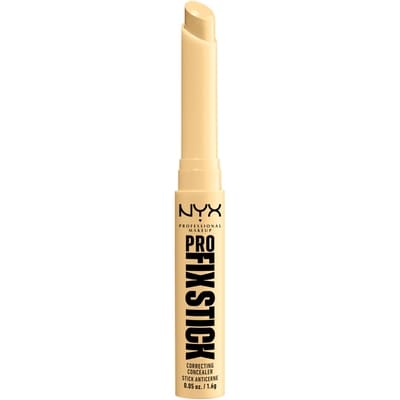 Nyx Cache-cernes correcteur en bâton pro fix, infusé d'acide hyaluronique, mid yellow 1.6 g, 1 000,63 $/100g