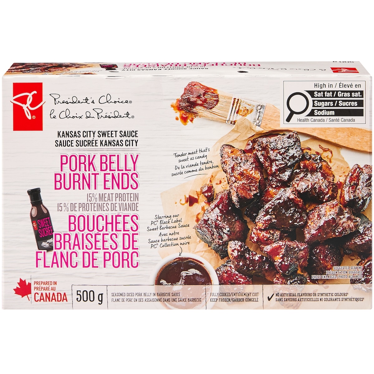 President's Choice Pork Belly Burnt Ends