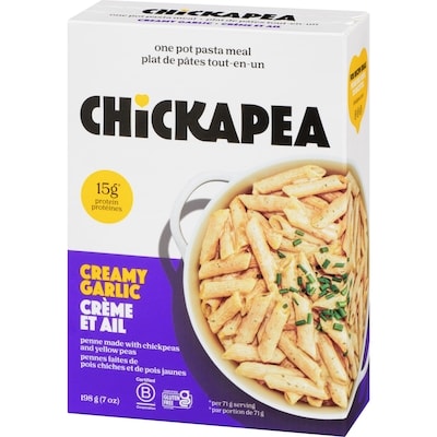 Plat de pâtes tout-en-un Crème et ail