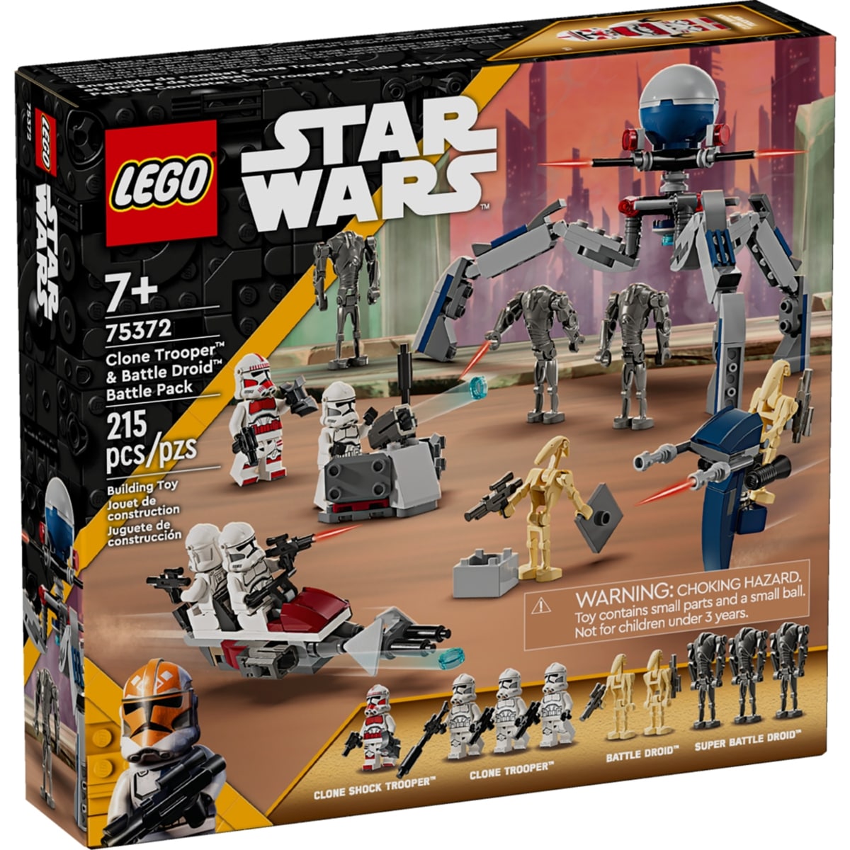 LEGO Star Wars Clone Trooper™ & Battle Droid™ Battle Pack 75372 1 ea, $40.00/1ea