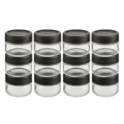 Trudeau STAK Set of 12 Small Jars Unfilled 1 ea, $25.00/1ea