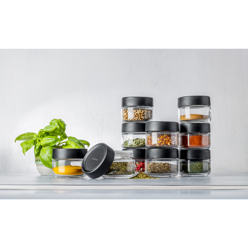 STAK Set of 12 Small Jars Unfilled