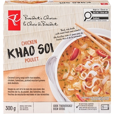 President's Choice Chicken Khao Soi 300 g, $2.16/100g