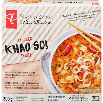 President's Choice Chicken Khao Soi 300 g, $1.67/100g