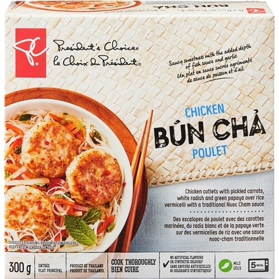 President's Choice Chicken Bun Cha 300 g, $1.67/100g