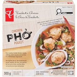 President's Choice Chicken Pho Noodle Soup Bowl 300 g, $1.83/100g